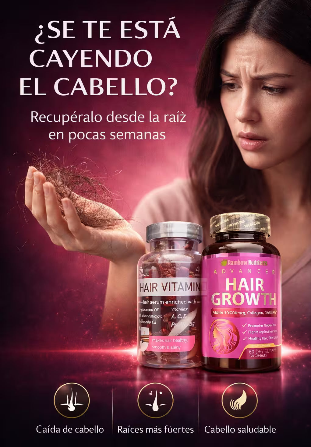 Hair Growth + Vitaminas Capilares
