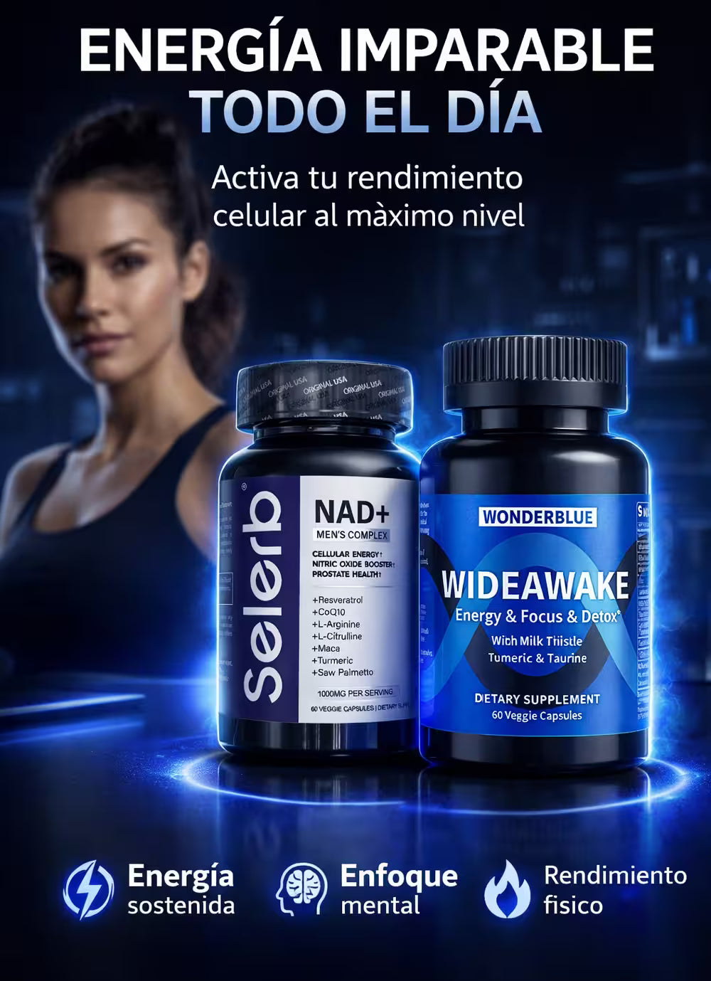 WideAwake + Selerb — Energía & Hígado