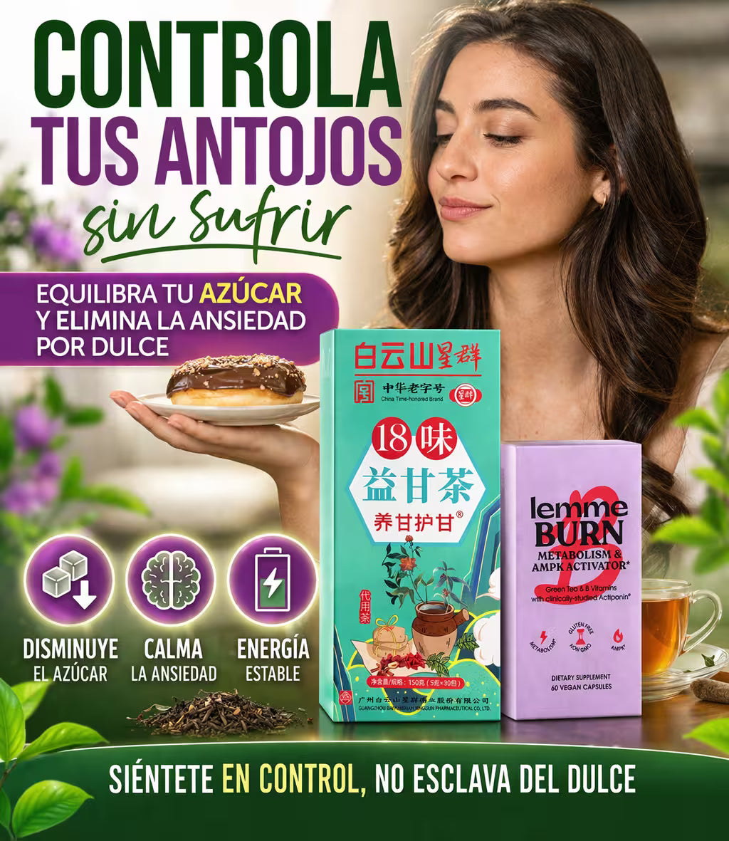 Lemme Burn + Té Chino 30 Sobres