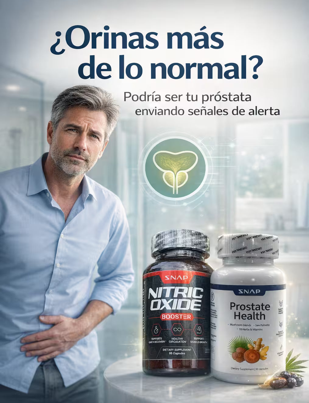 Prostate Health + Óxido Nítrico