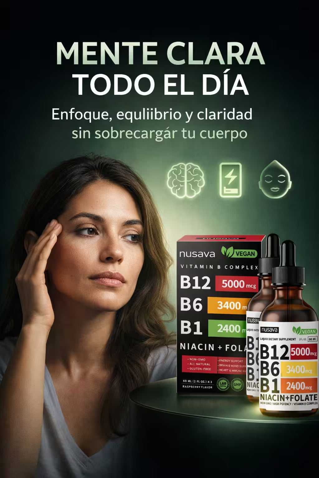 Vitamina B12 — 2 Frascos