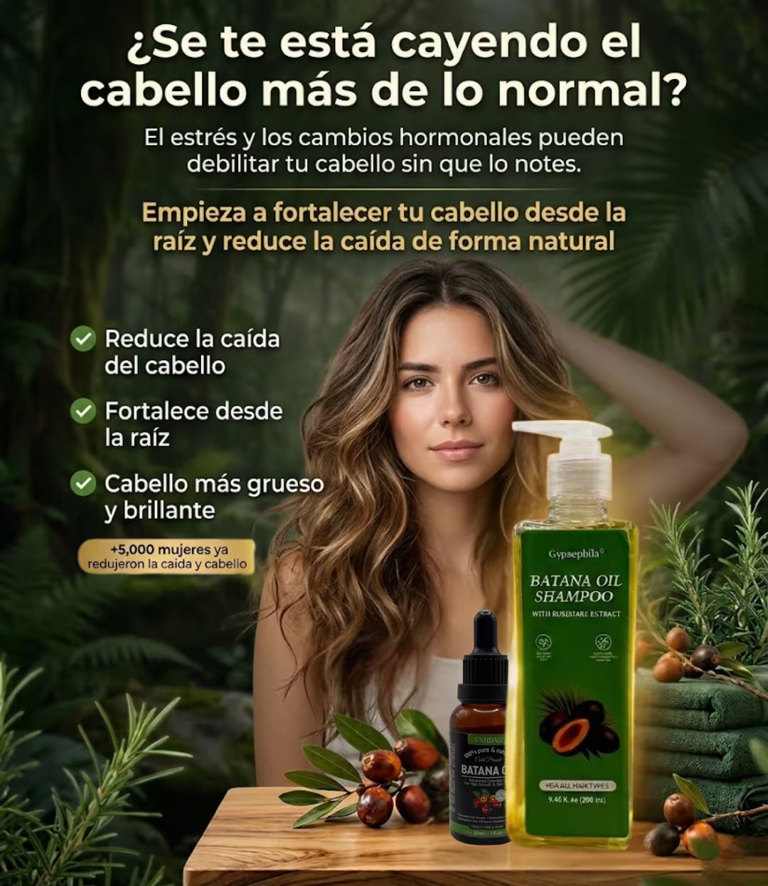 FORTALECE TU CABELLO DESDE LA RAIZ